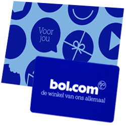 browser boot naast Bol.com Cadeaukaart - VVV Cadeaukaarten