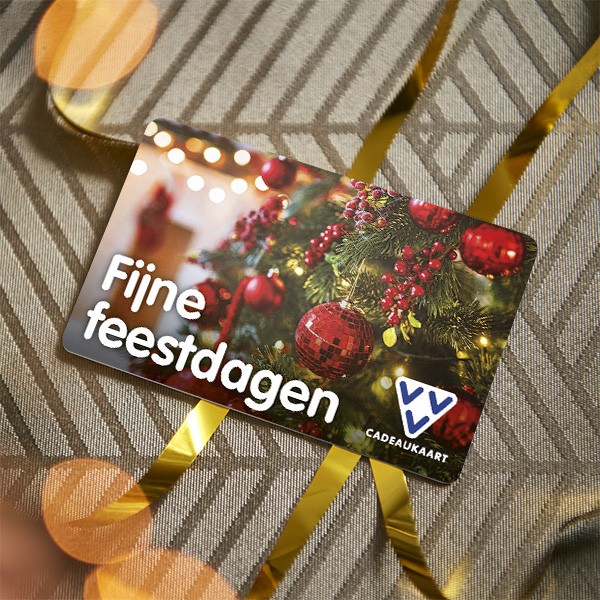 Bestel de VVV Eigen Ontwerp Cadeaukaart voor de feestdagen!